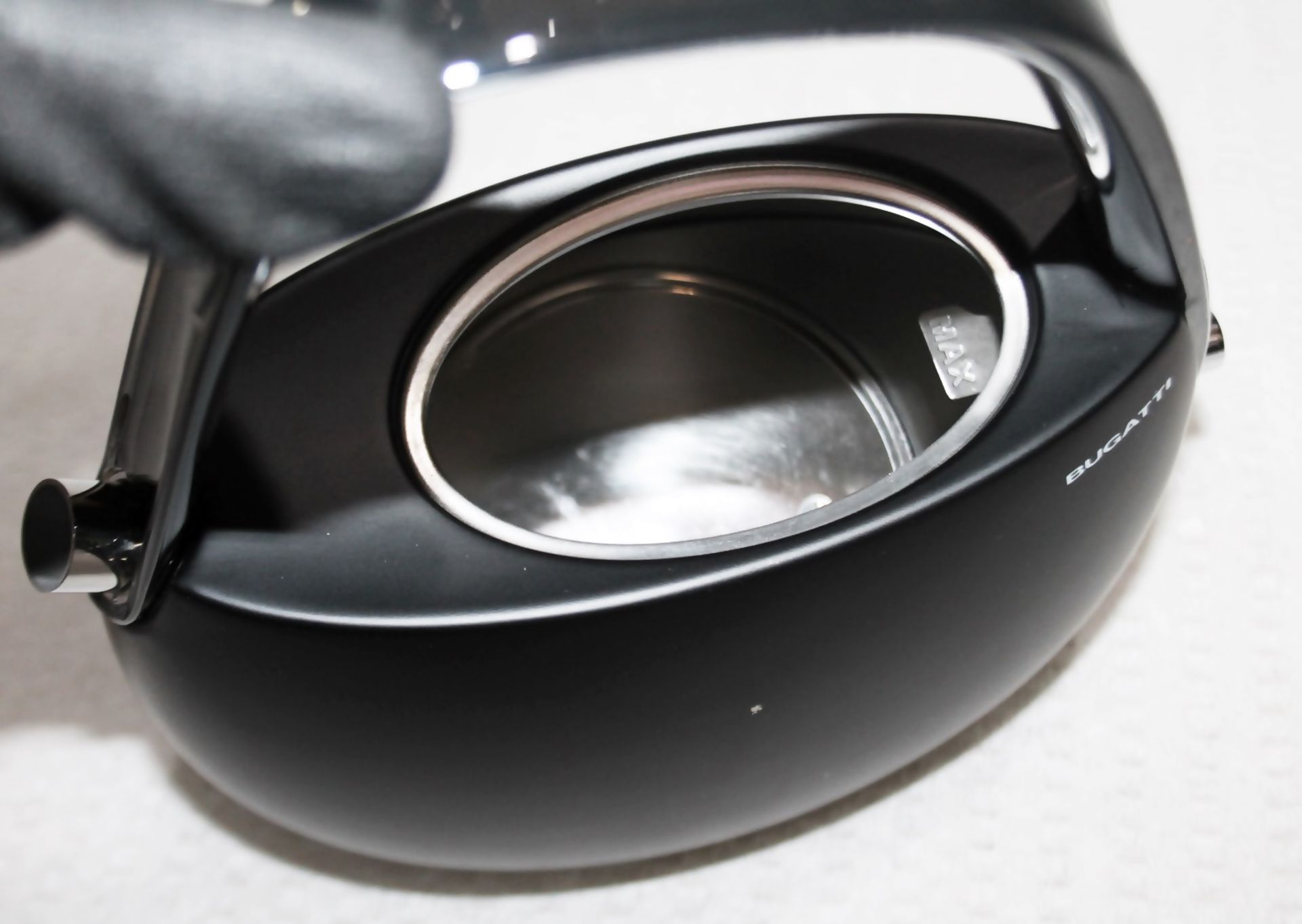 1 x BUGATTI Designer 'Jackie' Electric Kettle In Black - Original Price £279.00 - Boxed Stock - Image 9 of 15