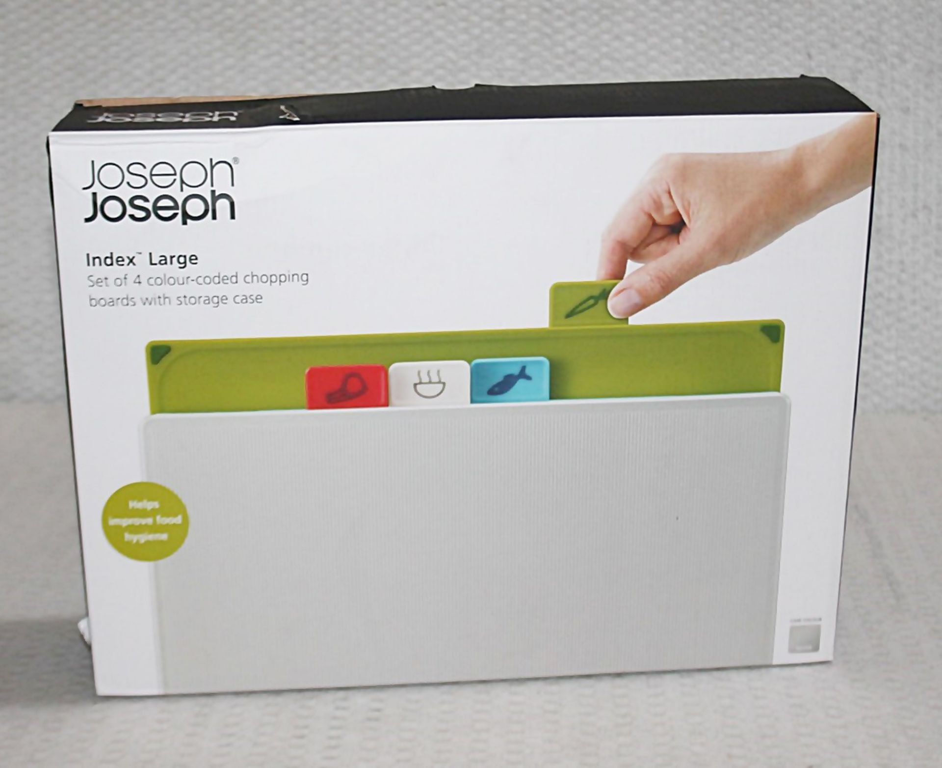 1 x JOSEPH JOSEPH Index Chopping Board Set - New / Unused Boxed Stock