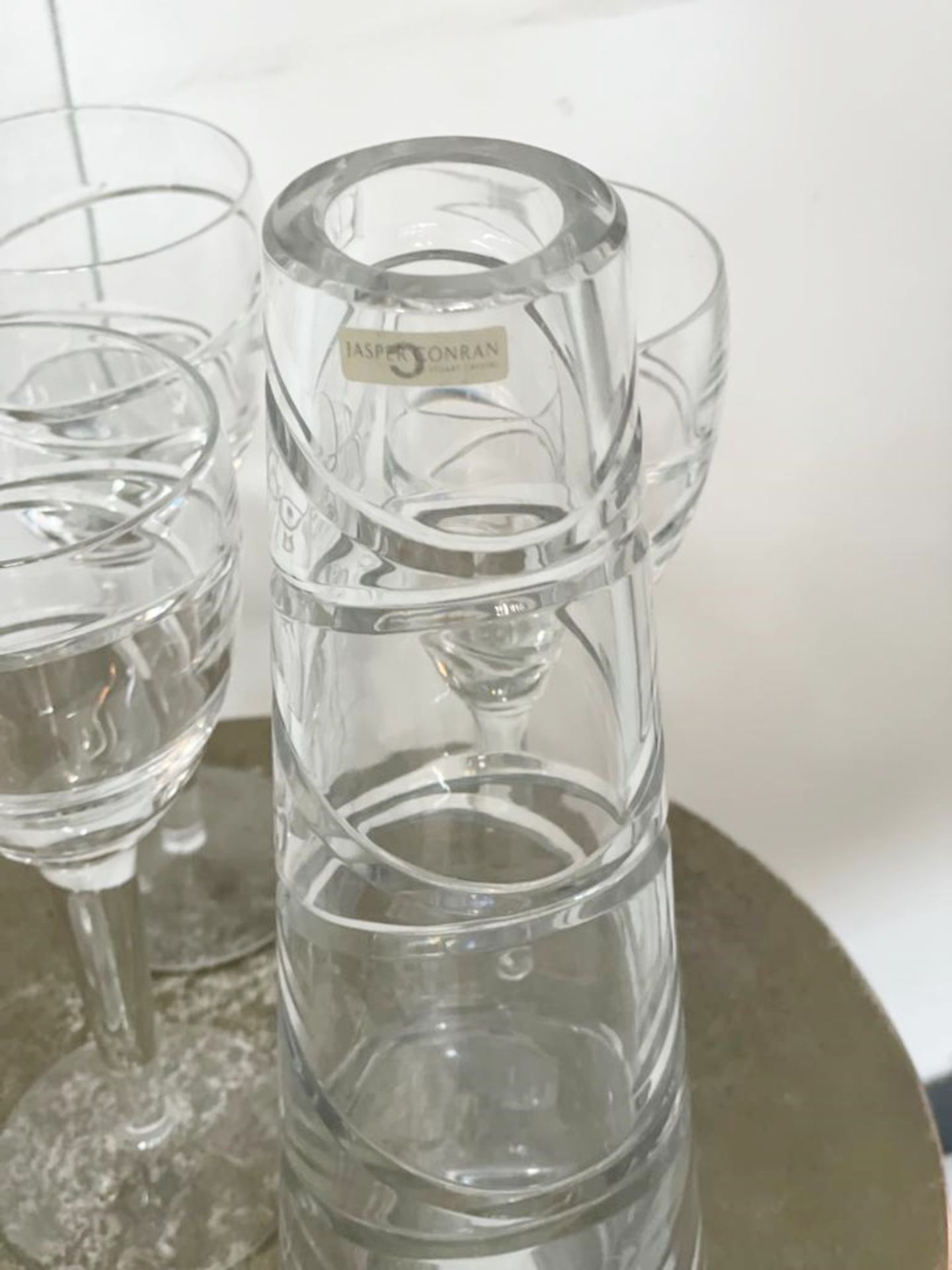 1 x Jasper Conran Glass Collection  - Ref: AUR153 - CL652 - Location: Altrincham WA14 - Image 2 of 2