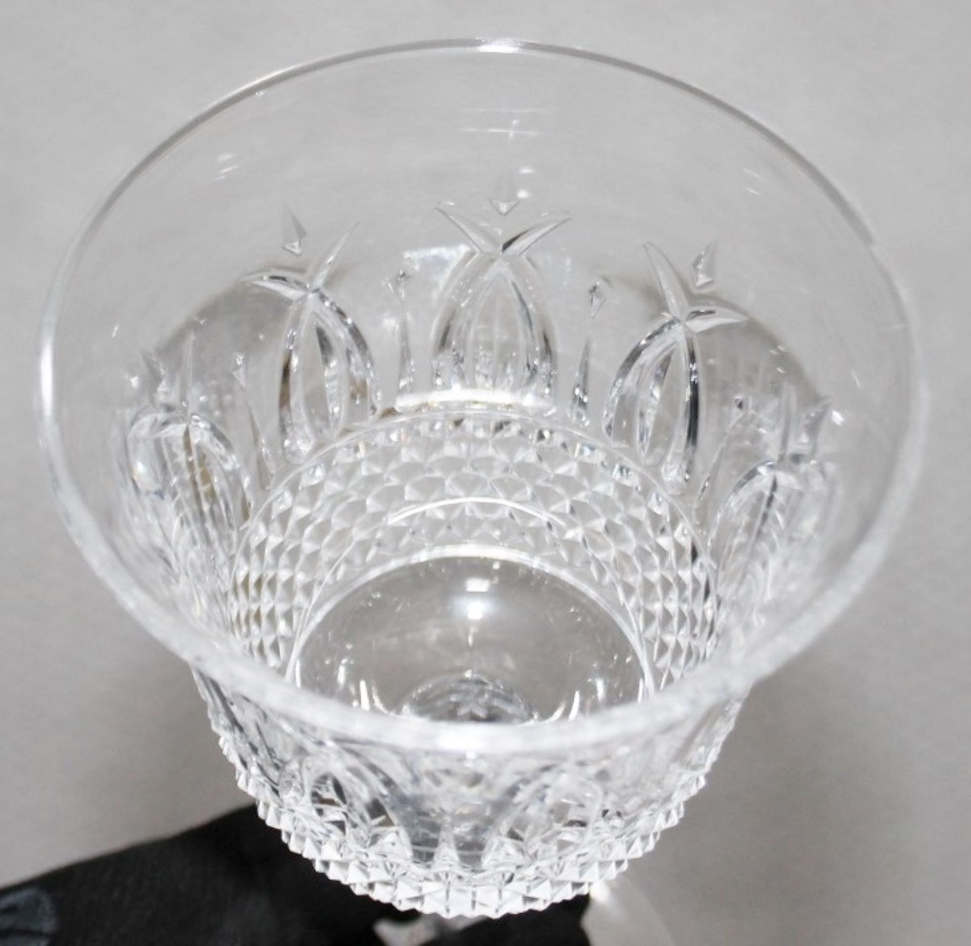 Set of 4 x Italia Wine Glasses - MARIO LUCA GIUSTI 'Dolce Vita' Synthetic Crystal High Wine - Image 5 of 6