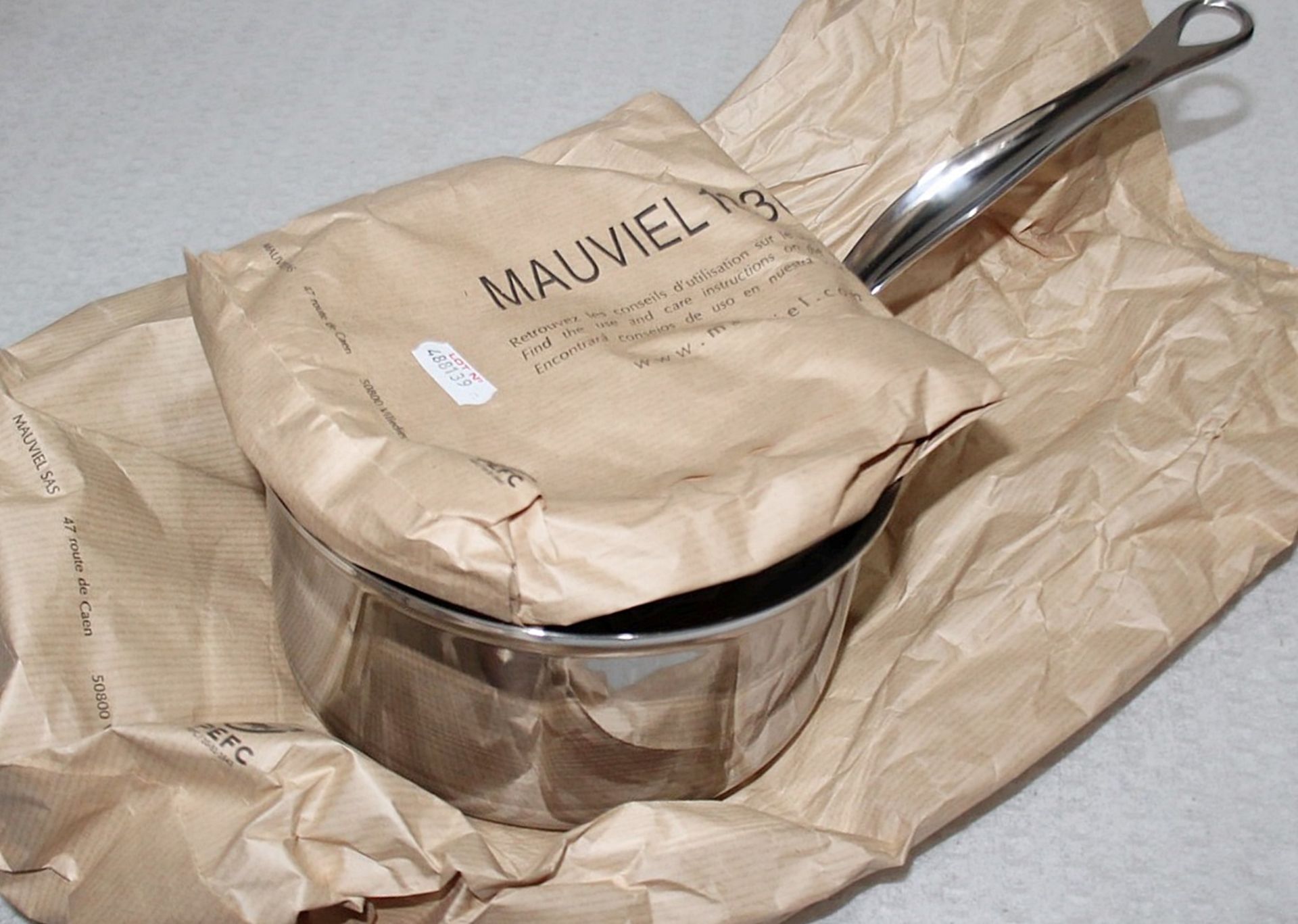 1 x MAUVIEL 'M'Cook' 6-Piece Luxury Stainless Steel Cookware Set With Crate - Original Price £1,239 - Image 13 of 17