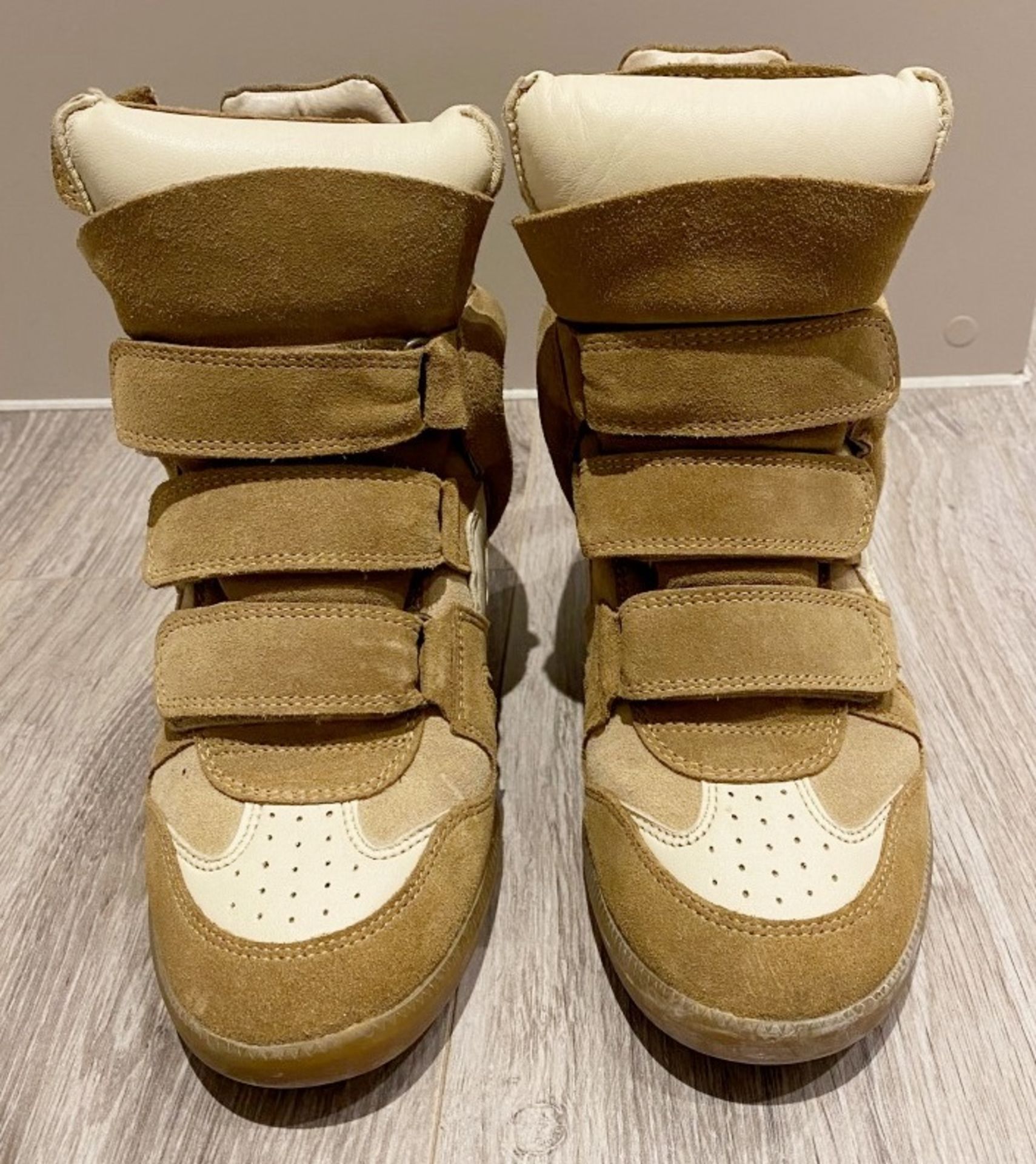 1 x Pair Of Genuine Isabel Marant Boots In Tan - Size: 36 - Preowned in Good Condition - Ref: LOT40 - Image 2 of 4