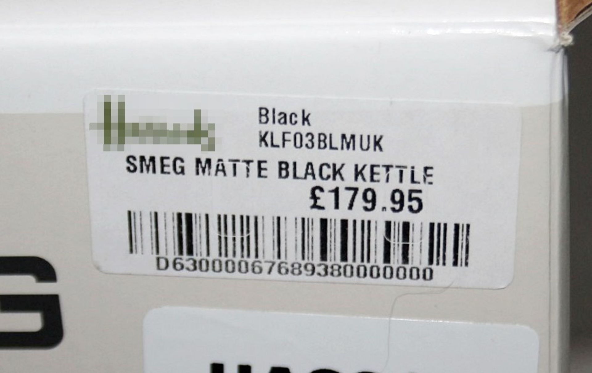 1 x SMEG 'Retro' Kettle In Matte Black & Chrome - Original RRP £179.00 - Boxed Stock - Image 6 of 13