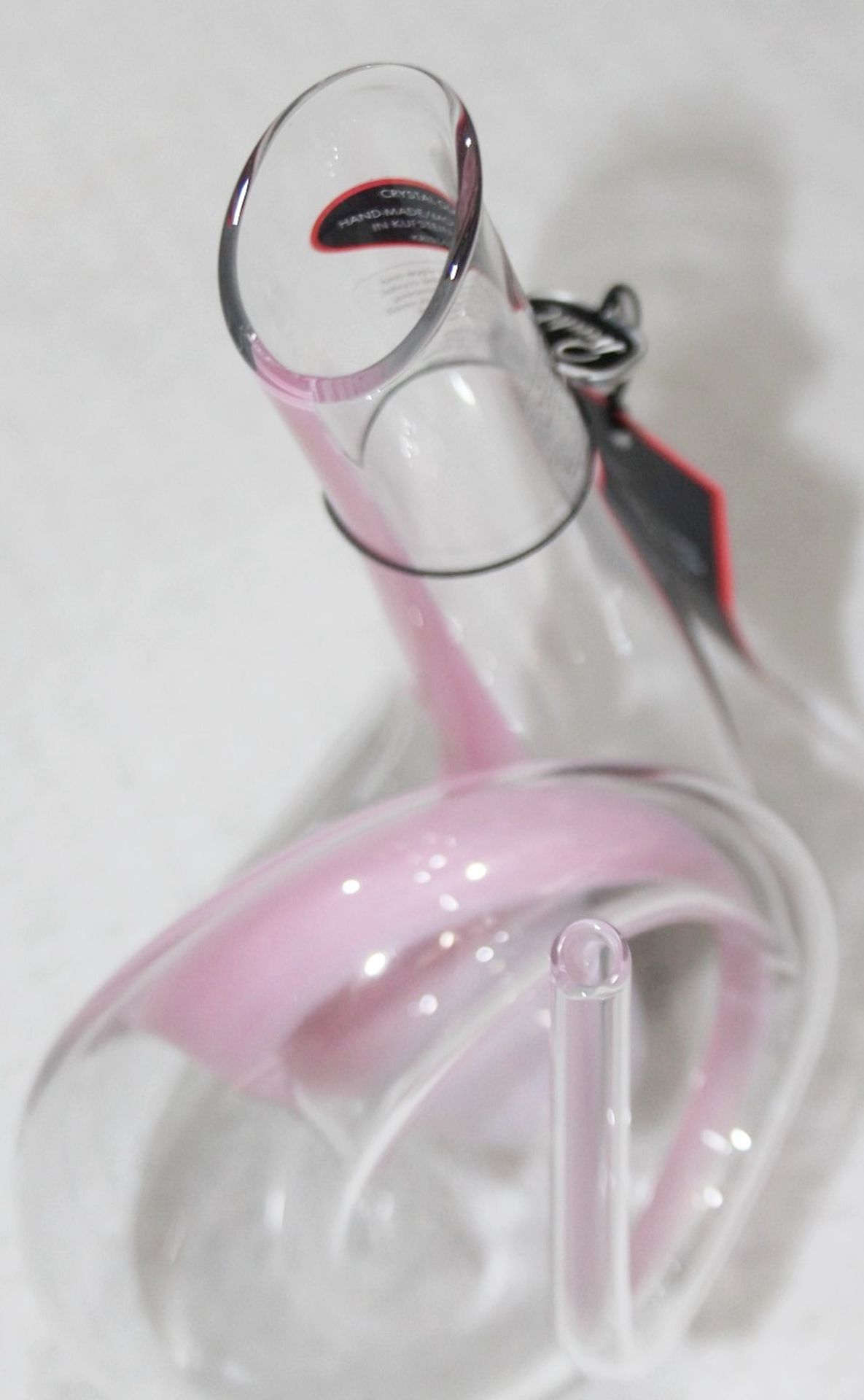 1 x RIEDEL 'Pink Curly' Fine Crystal Artisan Decanter - Dimensions: H26.5cm - Original Price £325.00 - Image 4 of 7