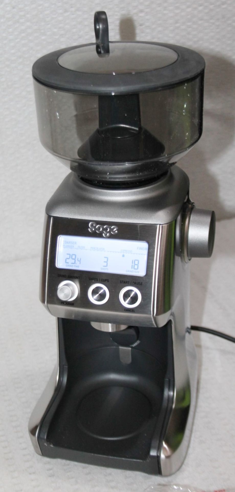 1 x SAGE 'Smart' Professional-Grade Coffee Grinder - Original Price £209.95 - Boxed Stock - Image 4 of 19