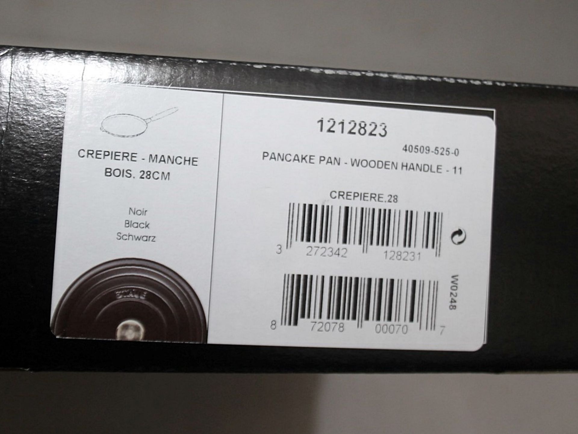 1 x STAUB Pancake Pan (28cm) - Made in France - Original Price £89.95 - Unused Boxed Stock - Image 5 of 10