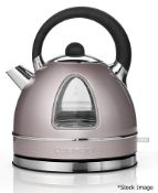 1 x CUISINART Kettle With A Vintage Rose Finish - Boxed - Ref: HAS314/FEB22/WH2/PAL17 - CL987 -