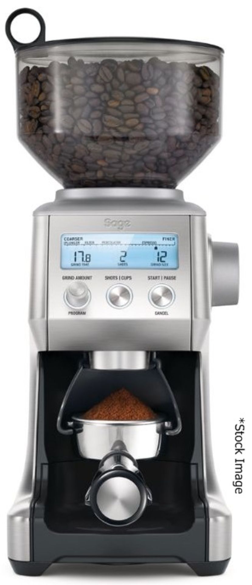 1 x SAGE 'Smart' Professional-Grade Coffee Grinder - Original Price £209.95 - Boxed Stock - Image 2 of 19