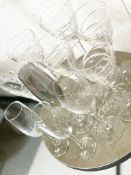 1 x Collection Of Wine Glasses - Ref: AUR154  - CL652 - Location: Altrincham WA14 Dimensions:????
