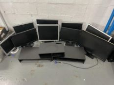 Large Selection of Computer Monitors and Desk Stands - CL505 - Location: Corby, Northamptonshire
