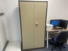 1 x Roneo 2 Door Steel Storage Unit - CL505 - Location: Corby, NorthamptonshireFor sale due