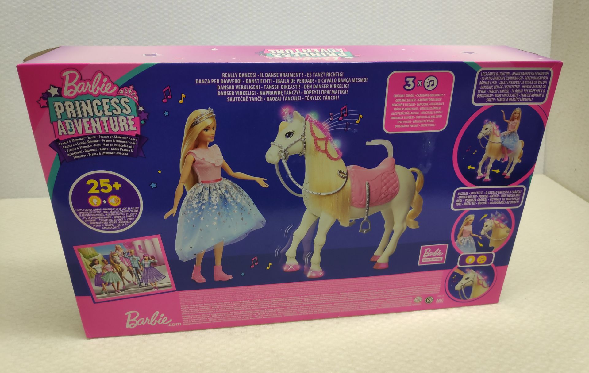 1 x Barbie Princess Adventure Prance & Shimmer Horse - New/Boxed - Image 2 of 7