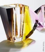 1 x REFLECTIONS COPENHAGEN 'Grand Manhattan' Crystal Vase (25.5cm) - Original Price £945.00