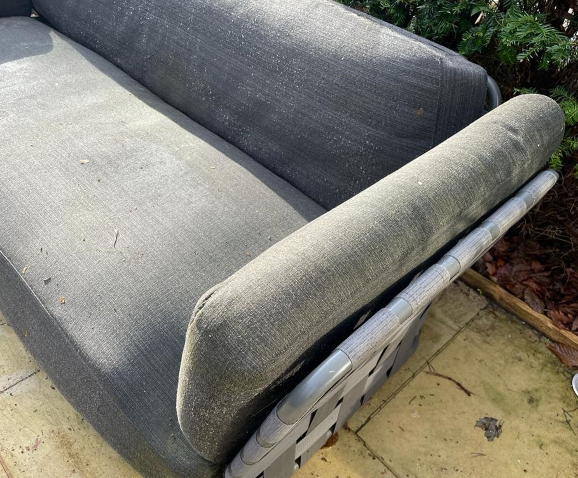 A Pair Of  VARASCHIN Garden Outdoor Padded Sofas - From an Exclusive Hale Property - No VAT - Image 2 of 7