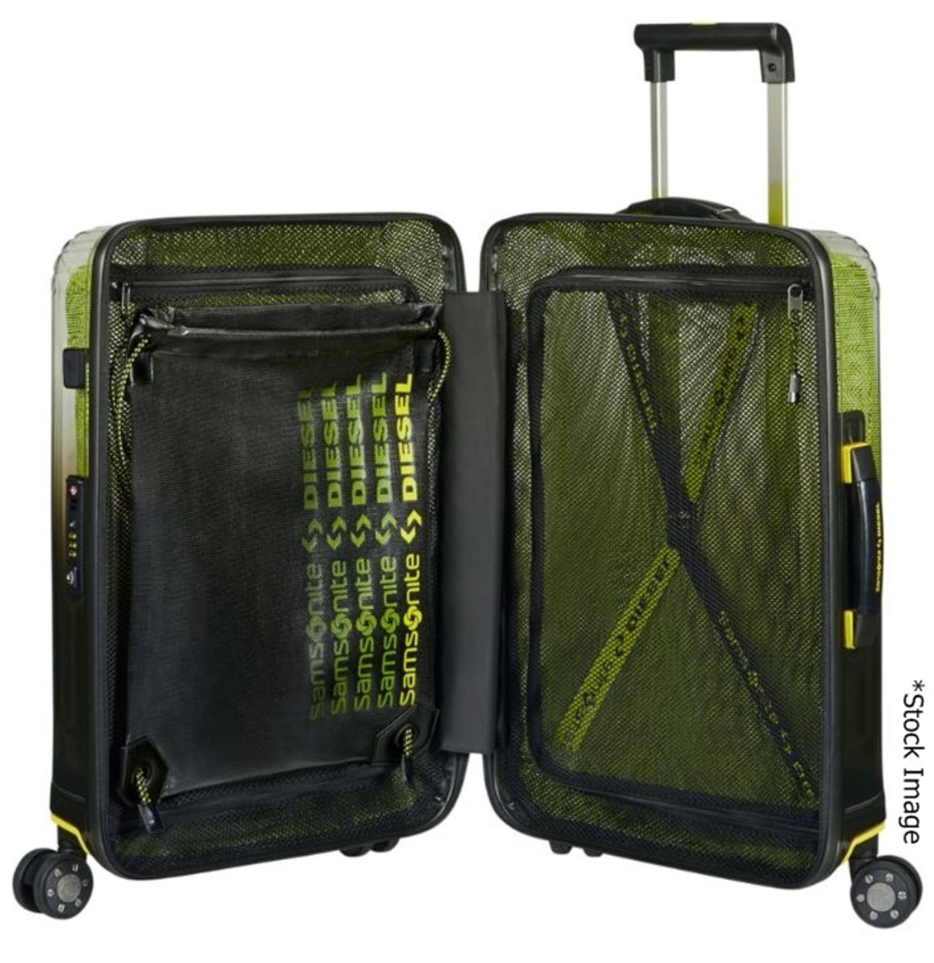 1 x SAMSONITE / DIESEL 'Neopulse' Polycarbonate Spinner Suitcase (55cm) - Ex-Display With Tags - - Image 4 of 17