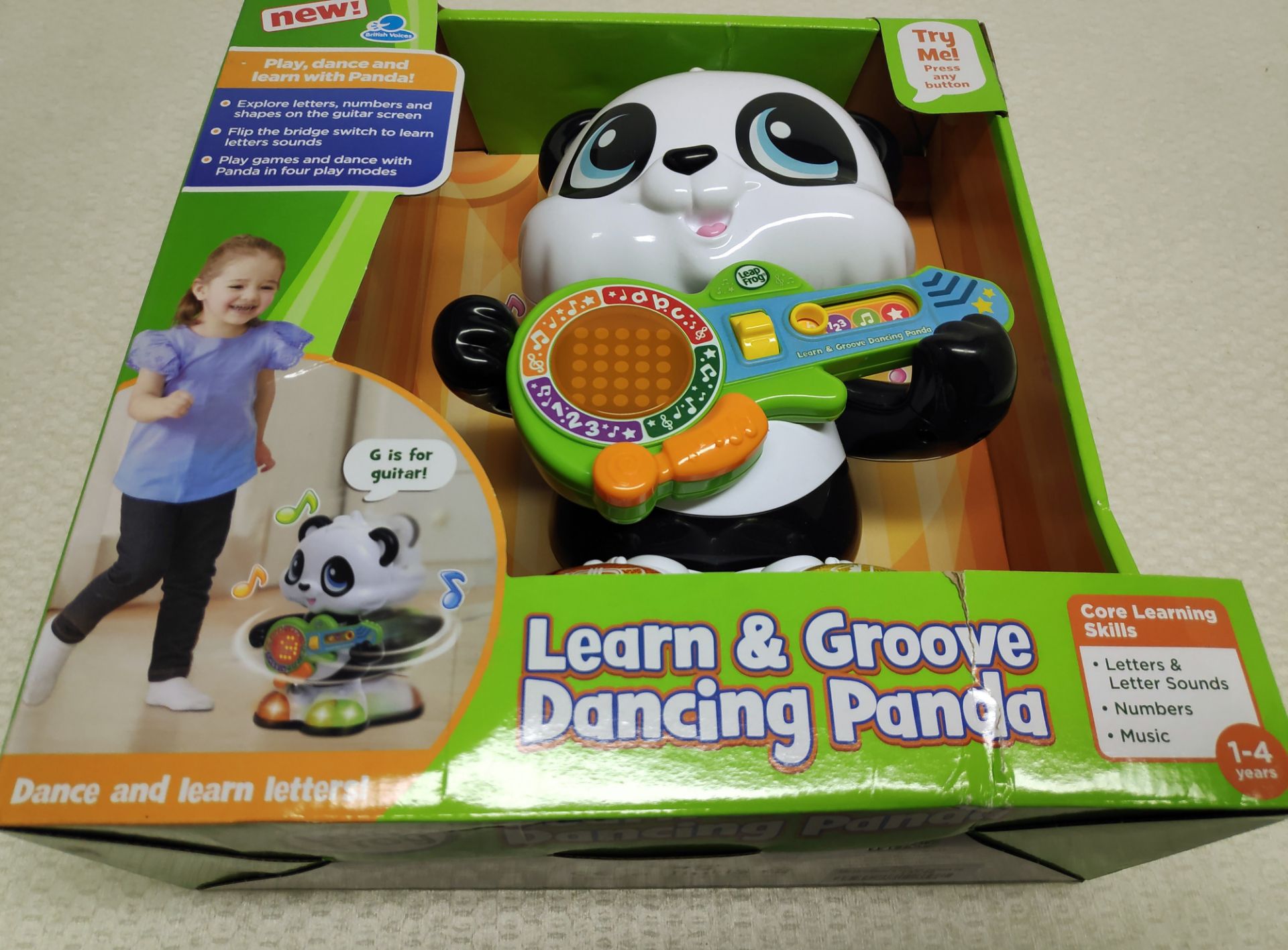 LeapFrog Learn & Groove Dancing Panda - New/Boxed - Image 3 of 8