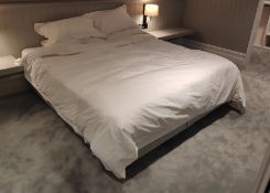 1 x Burgess Beds Super King Bed including Base and Sweet Dream Sleepzone Mattress - Unused -