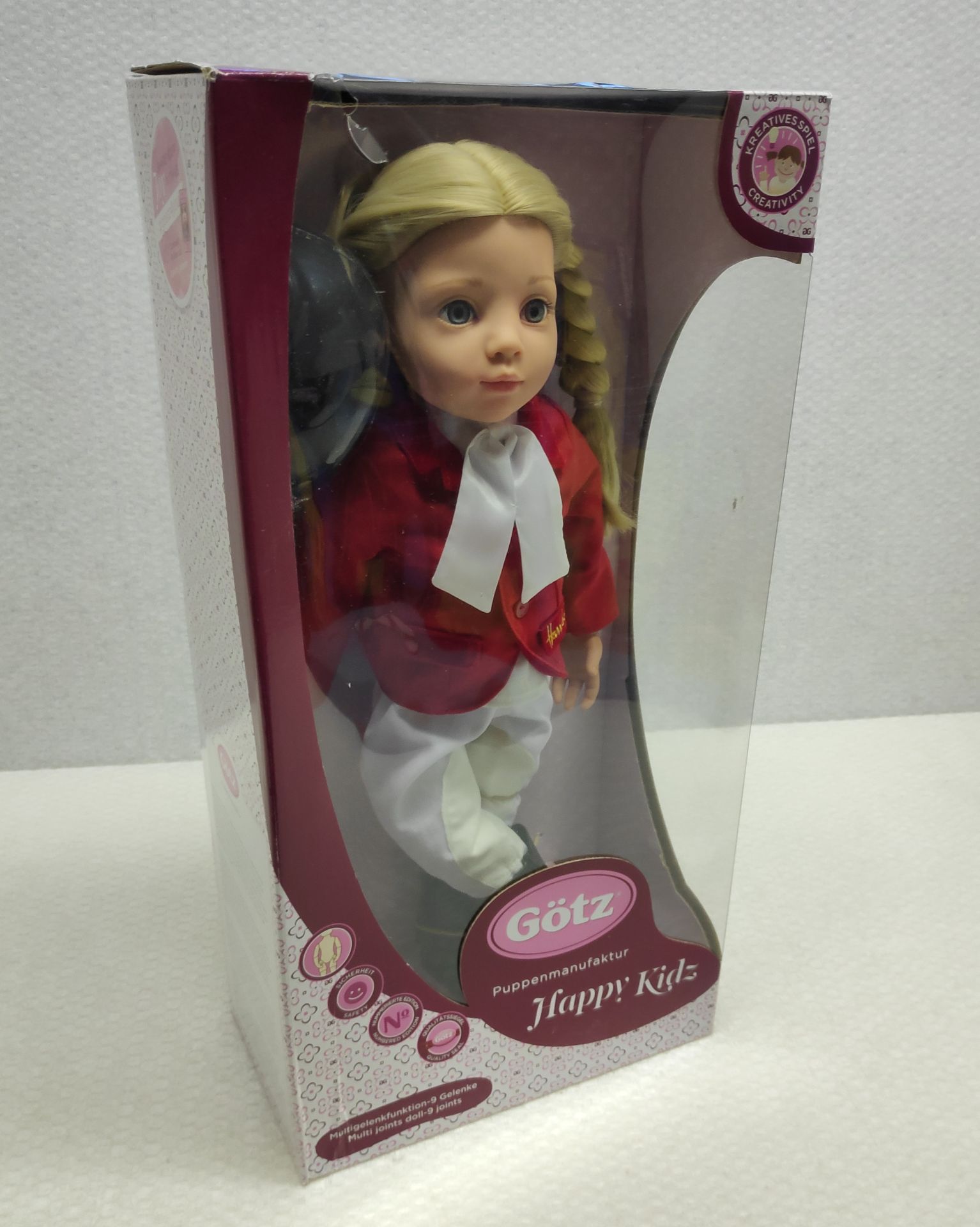 1 x Gotz Happy Kidz Anna Horse Riding Doll - Designed for Harrods - New/Boxed - Image 2 of 7