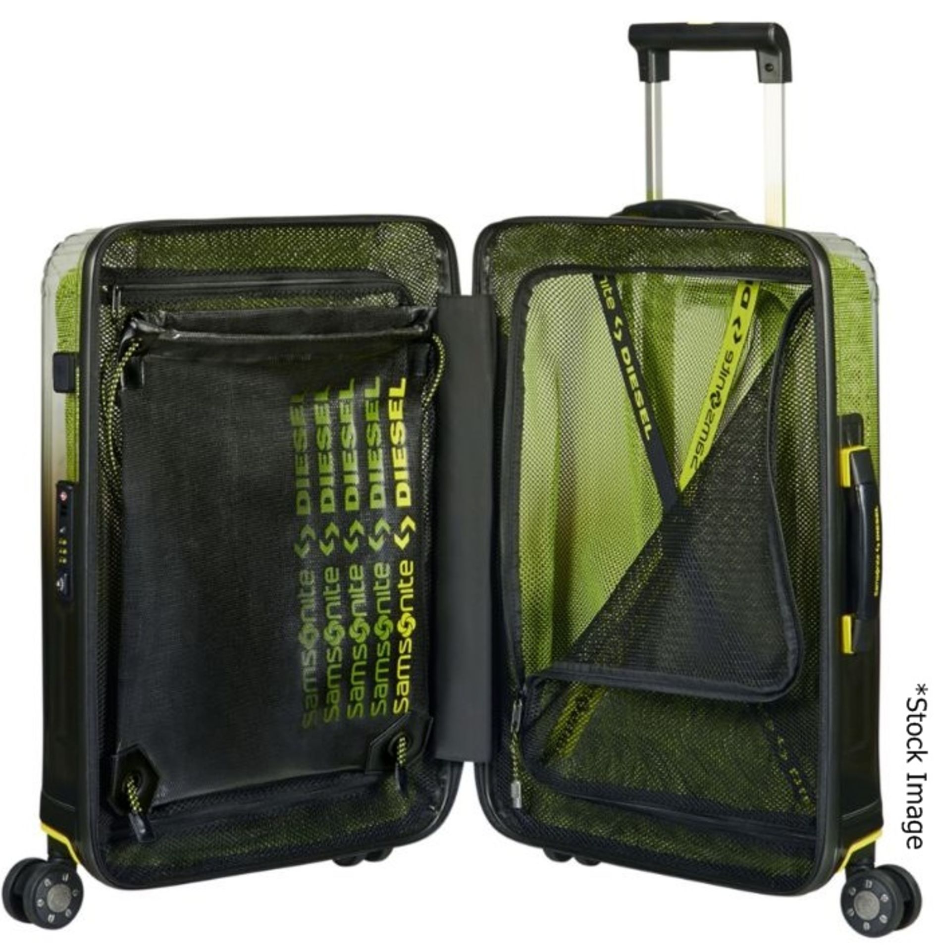 1 x SAMSONITE / DIESEL 'Neopulse' Polycarbonate Spinner Suitcase (55cm) - Ex-Display With Tags - - Image 2 of 17