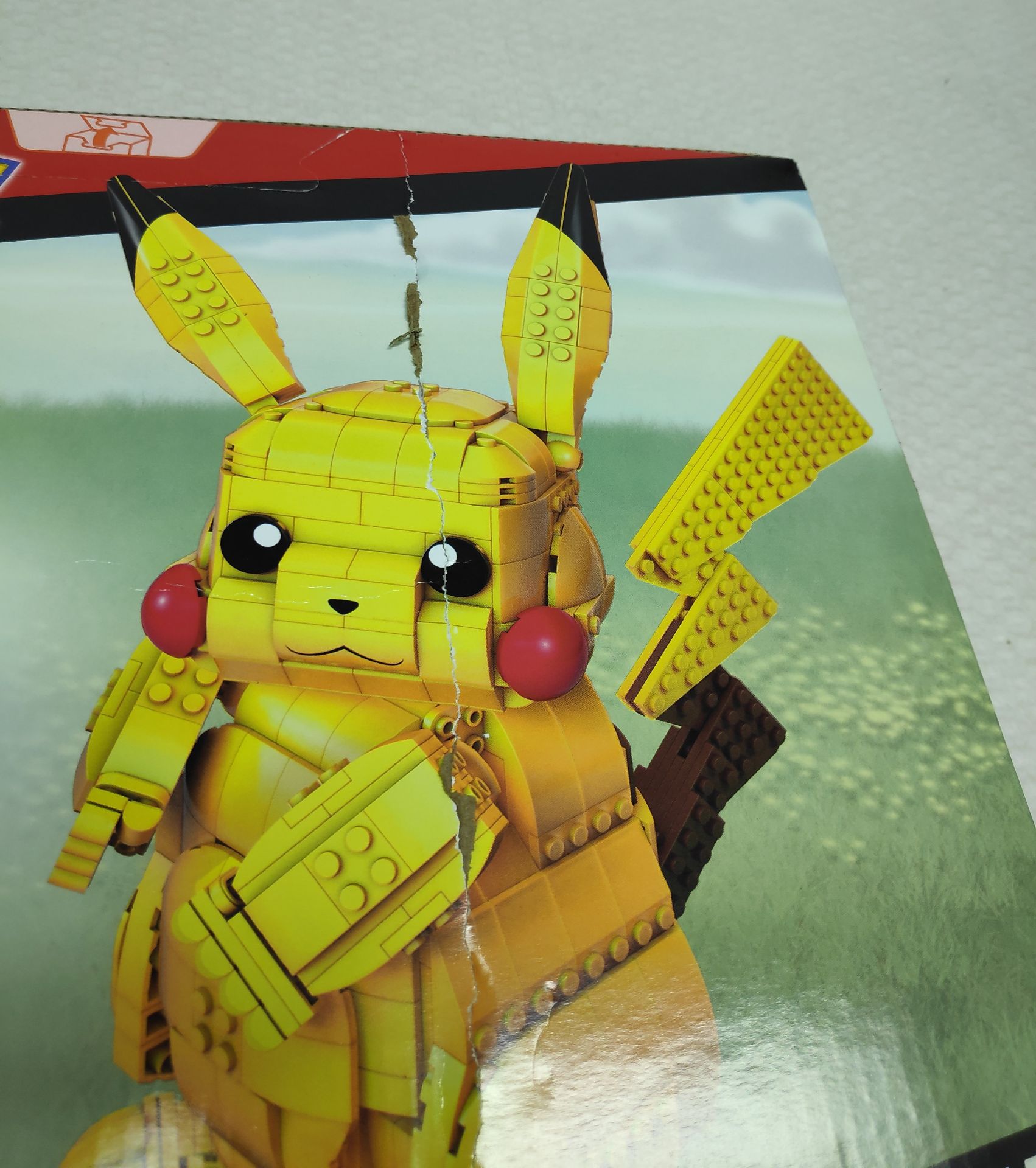 1 x Pokemon Mega Construx Jumbo Pikachu Lego-Style Building Set - New/Boxed - Image 6 of 7