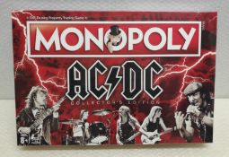 1 x AC/DC Collector's Edition Monopoly - New/Sealed - HTYS169 - CL720 - Location: Altrincham WA14<BR