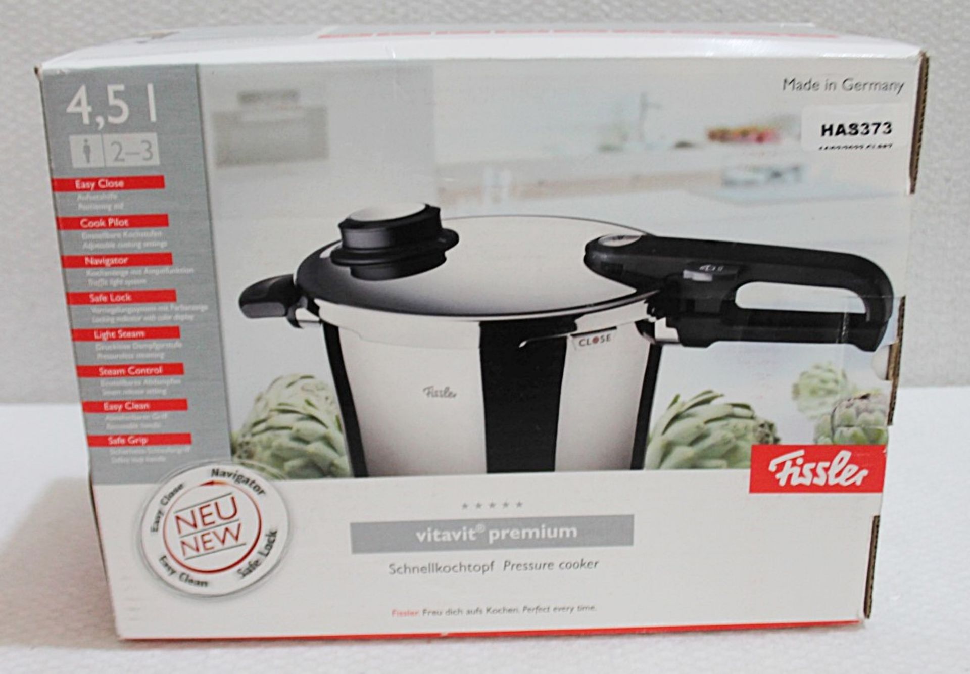 1 x FISSLER Vitavit Premium Pressure Cooker with Inset (22cm) - Original Price £155.00 - Unused - Image 2 of 11