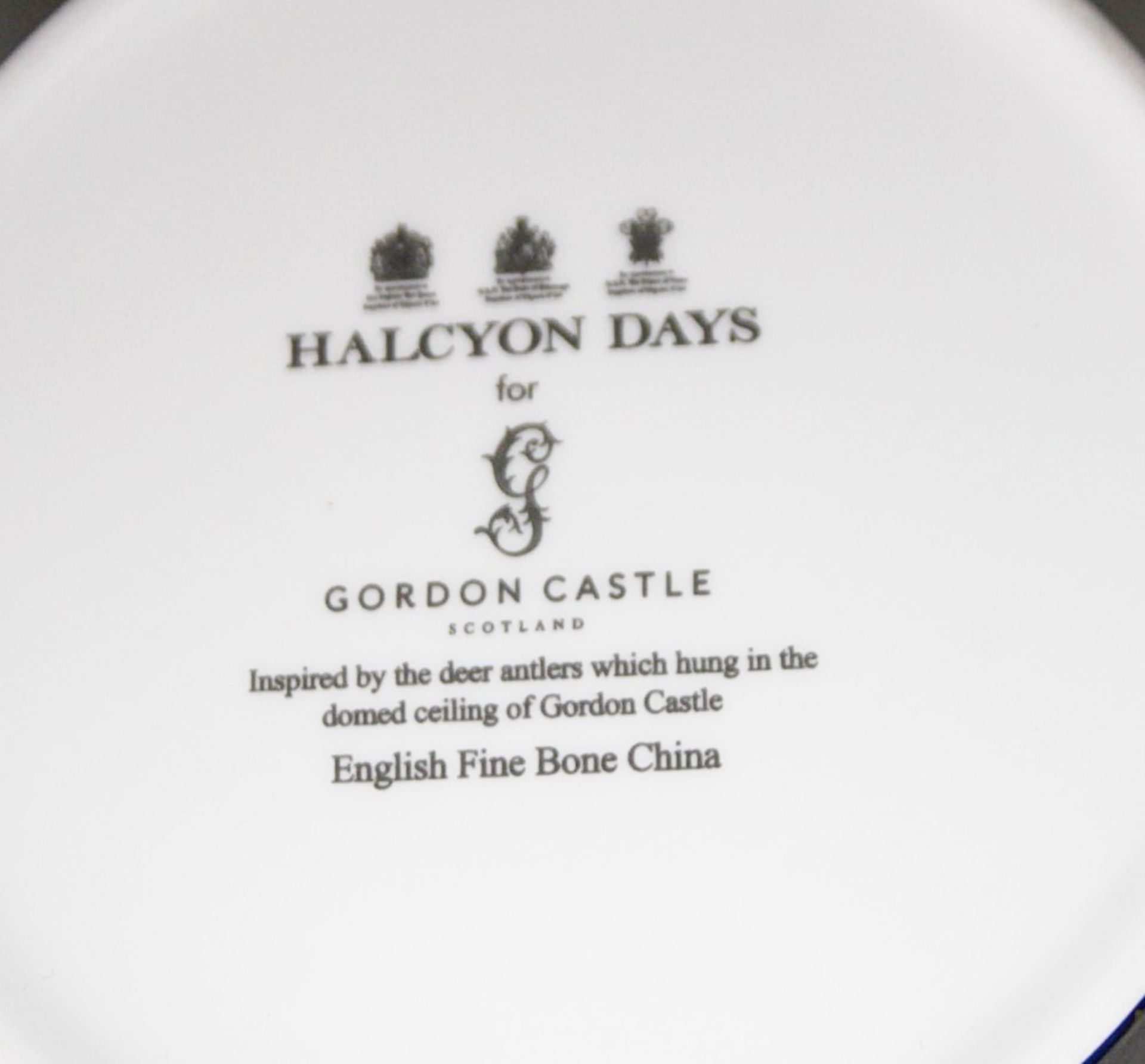 1 x HALCYON DAYS 'Antler Trellis Tea For Two' Fine Bone China Tea Set - Original Price £415.00 - Image 4 of 11