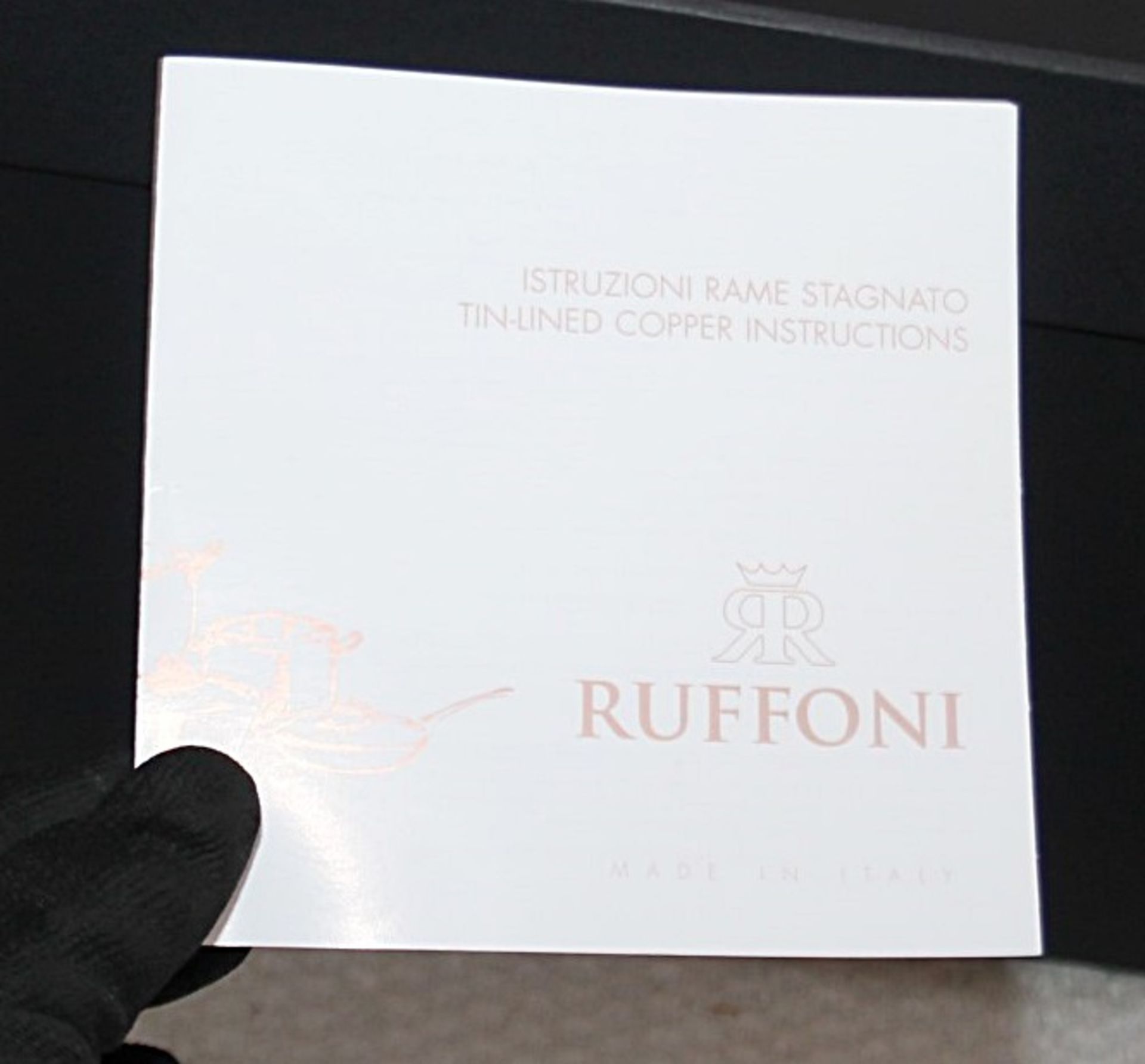 1 x RUFFONI Zabaglioni Pan (20cm) - Original Price £155.00 - Unused Boxed Stock - Image 6 of 6