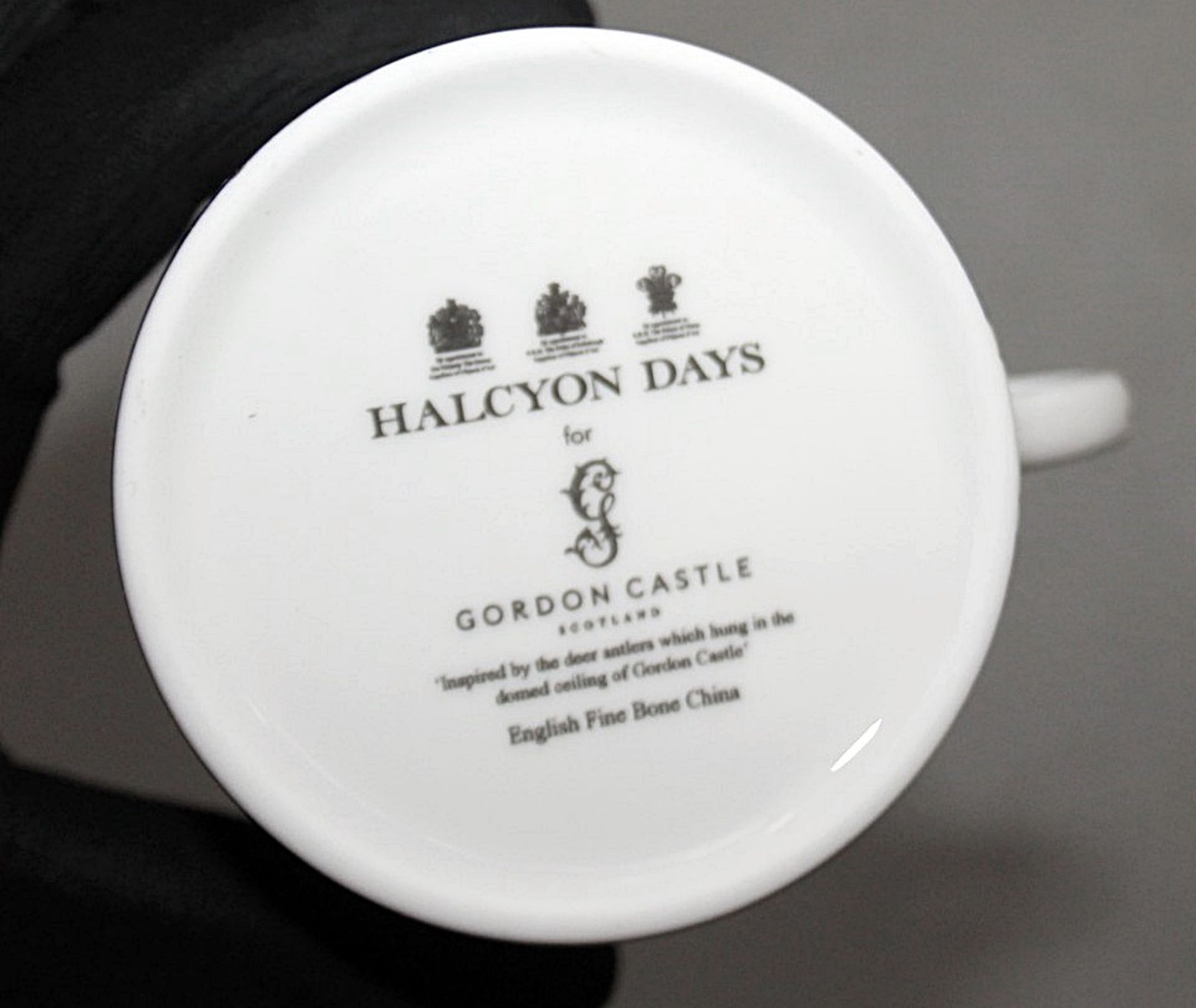1 x HALCYON DAYS 'Antler Trellis Tea For Two' Fine Bone China Tea Set - Original Price £415.00 - Image 3 of 11