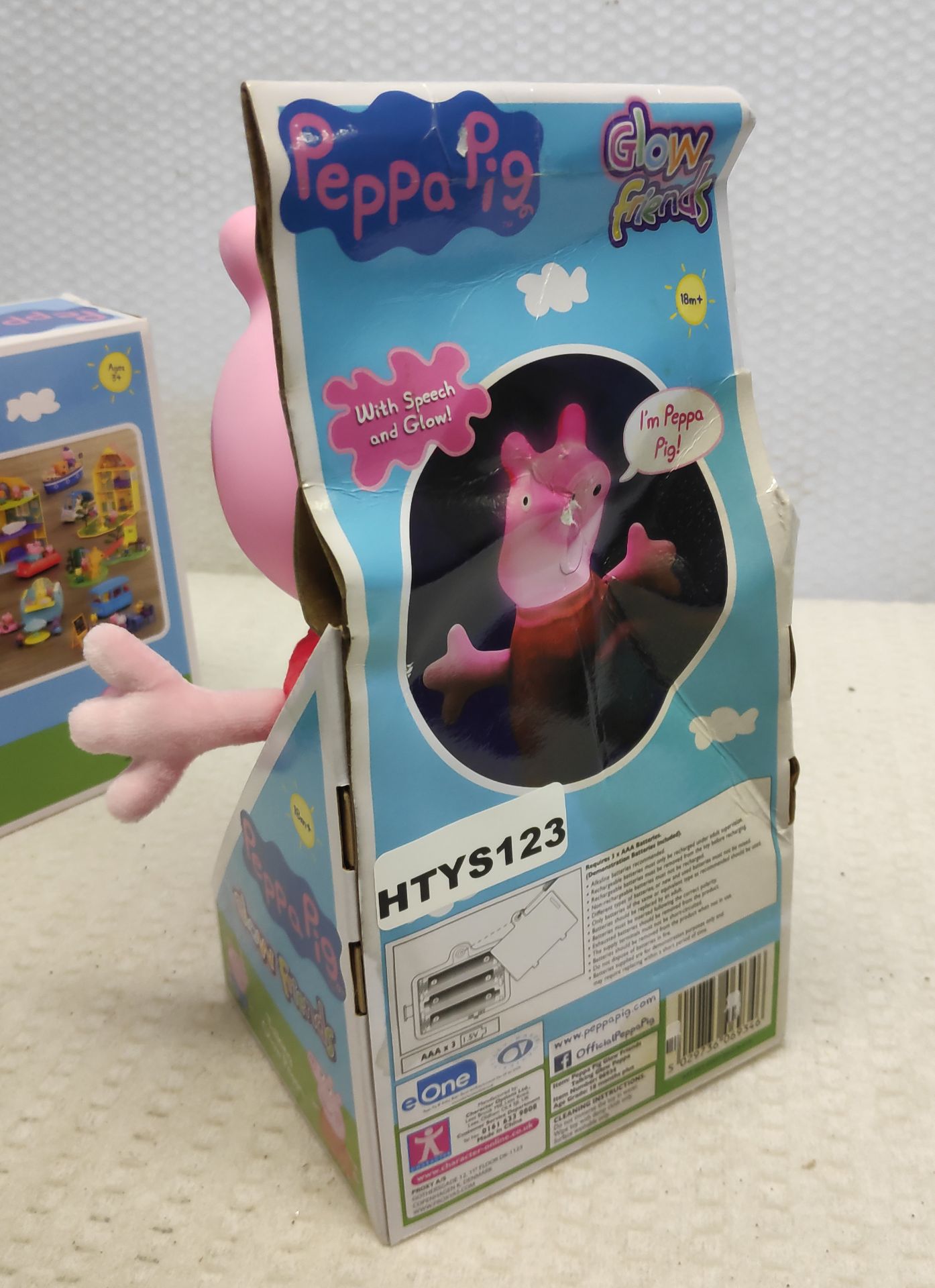 2 x Peppa Pig Toys - Glow Friends Peppa and Air Peppa Jet - New/Boxed - Image 7 of 7