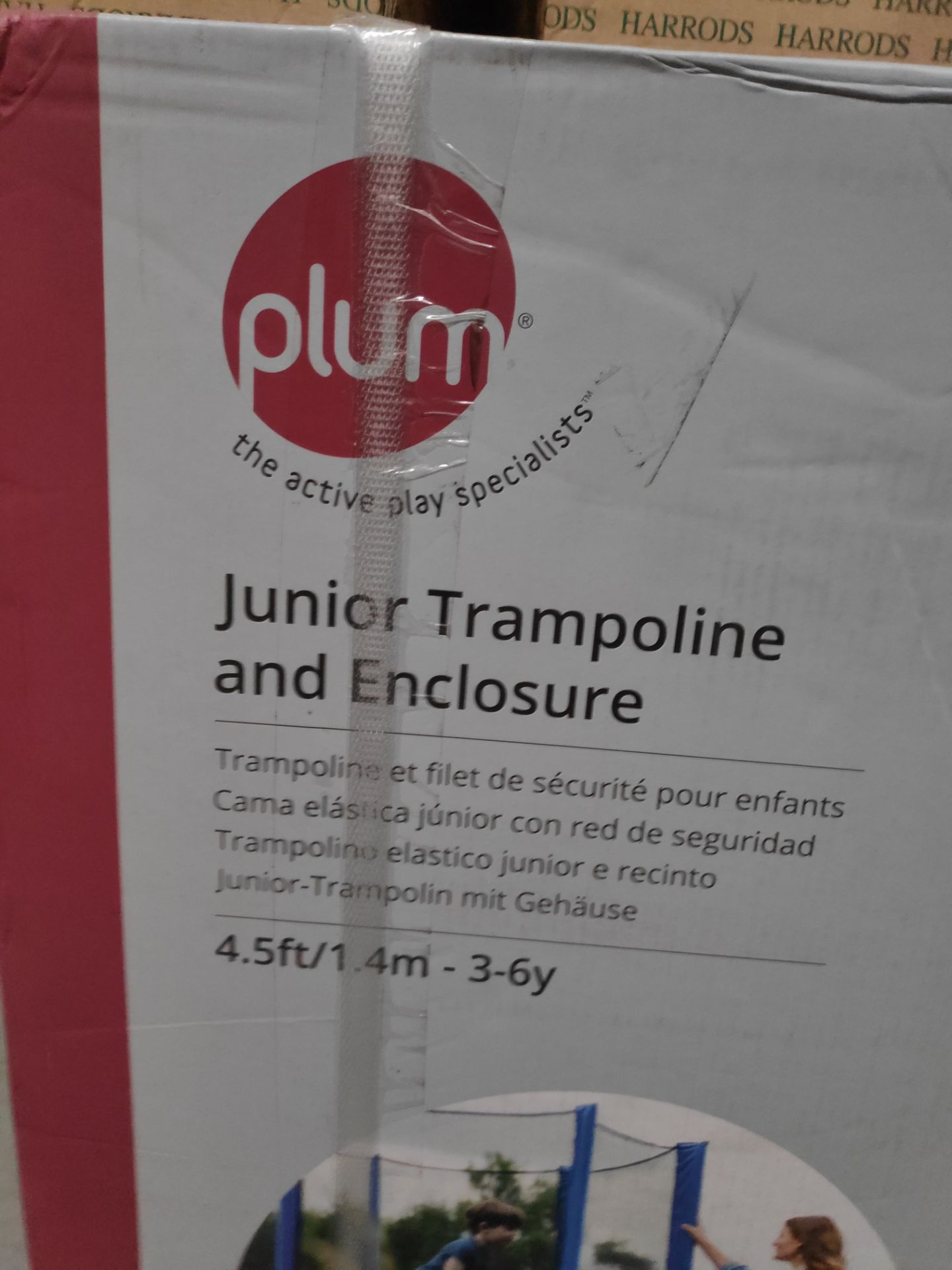 1 x Plum 1.4m Junior Trampoline and Enclosure in Pink - New/Boxed - Image 9 of 10