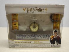 1 x Harry Potter Golden Snitch Heliball - New/Boxed
