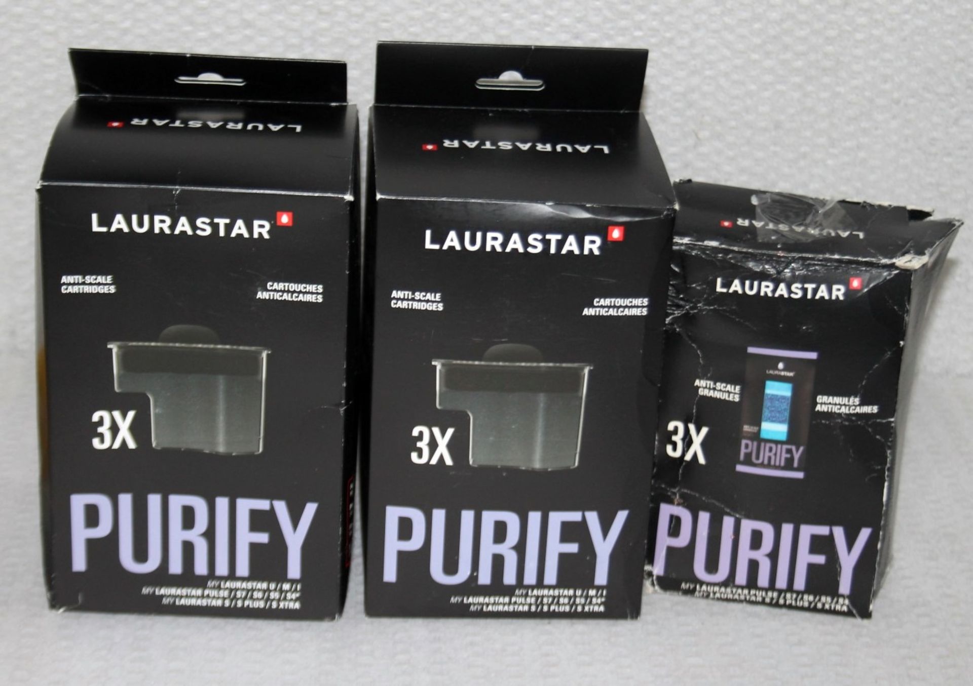 9 x LAURASTAR Anti-scale Cartridges And 3 x Packs Of Anti-Scale Granules Refill - Original Price £ - Image 3 of 3