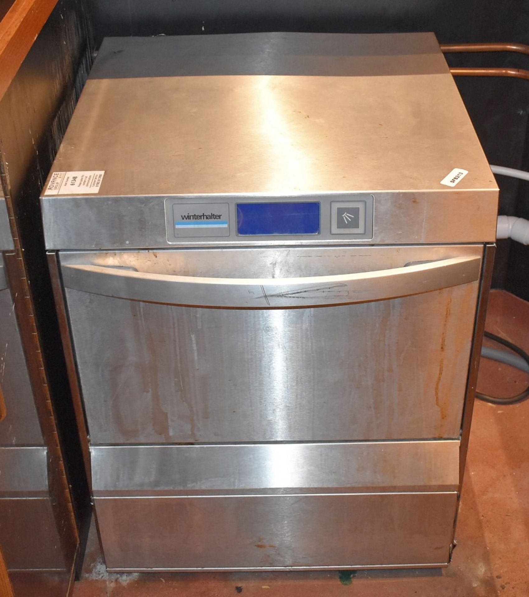 1 x Winterhalter UC-M Undercounter Glass Washer - 220-230V - From a Popular Italian-American Diner