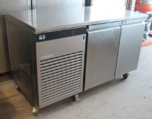 1 x Fosters EcoPro G2 2-Door Commercial Refrigerated Counter - Ref: GEN585 WH2 - CL802 UX