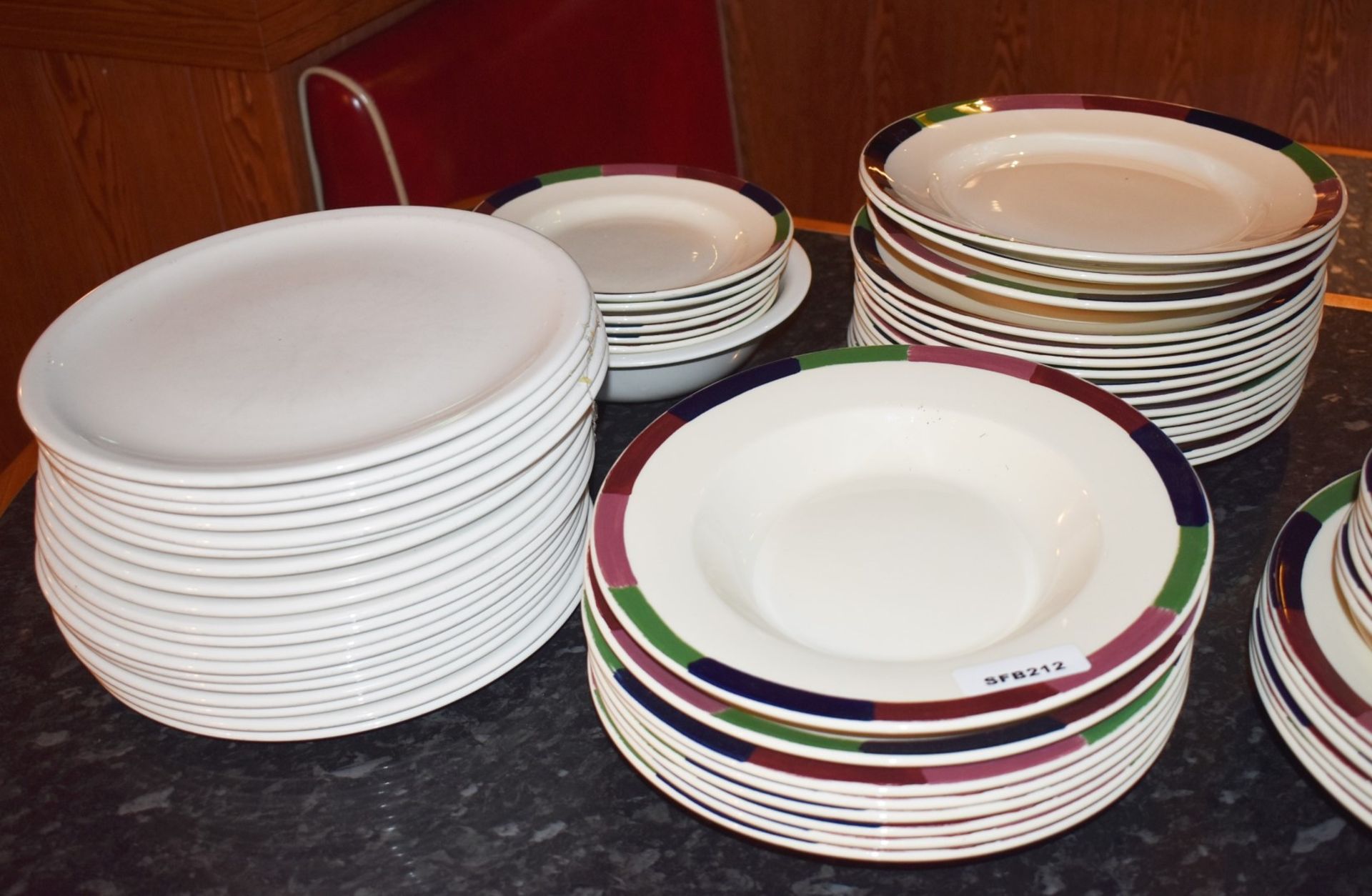 1 x Large Assortment Of Commercial Restaurant Tableware Including Plates, Bowls And Glasses - Image 3 of 7