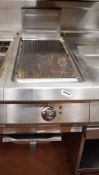 1 x ANGELO PO Commercial Stainless Steel Gas Griddle - From a Popular Italian-American Diner