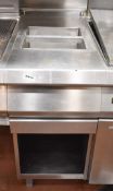 1 x ANGELO PO Commercial Stainless Steel Unit - From a Popular Italian-American Diner