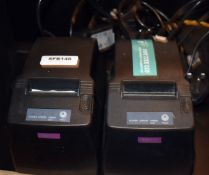 2 x Jolimark Thermal Receipt Printers - From a Popular Italian-American Diner - CL804 - Ref: