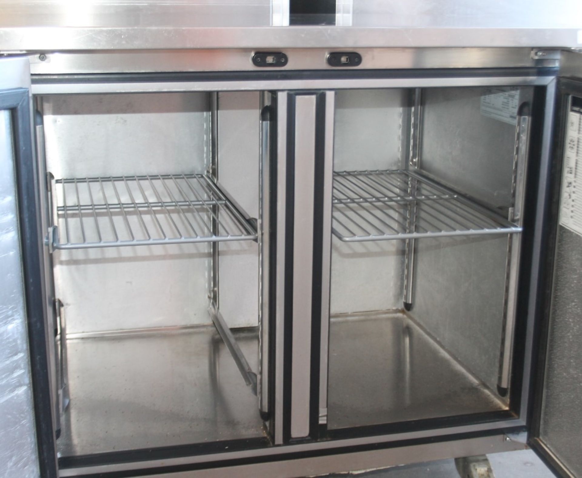 1 x Fosters EcoPro G2 2-Door Commercial Refrigerated Counter - Ref: GEN585 WH2 - CL802 UX - Image 4 of 4
