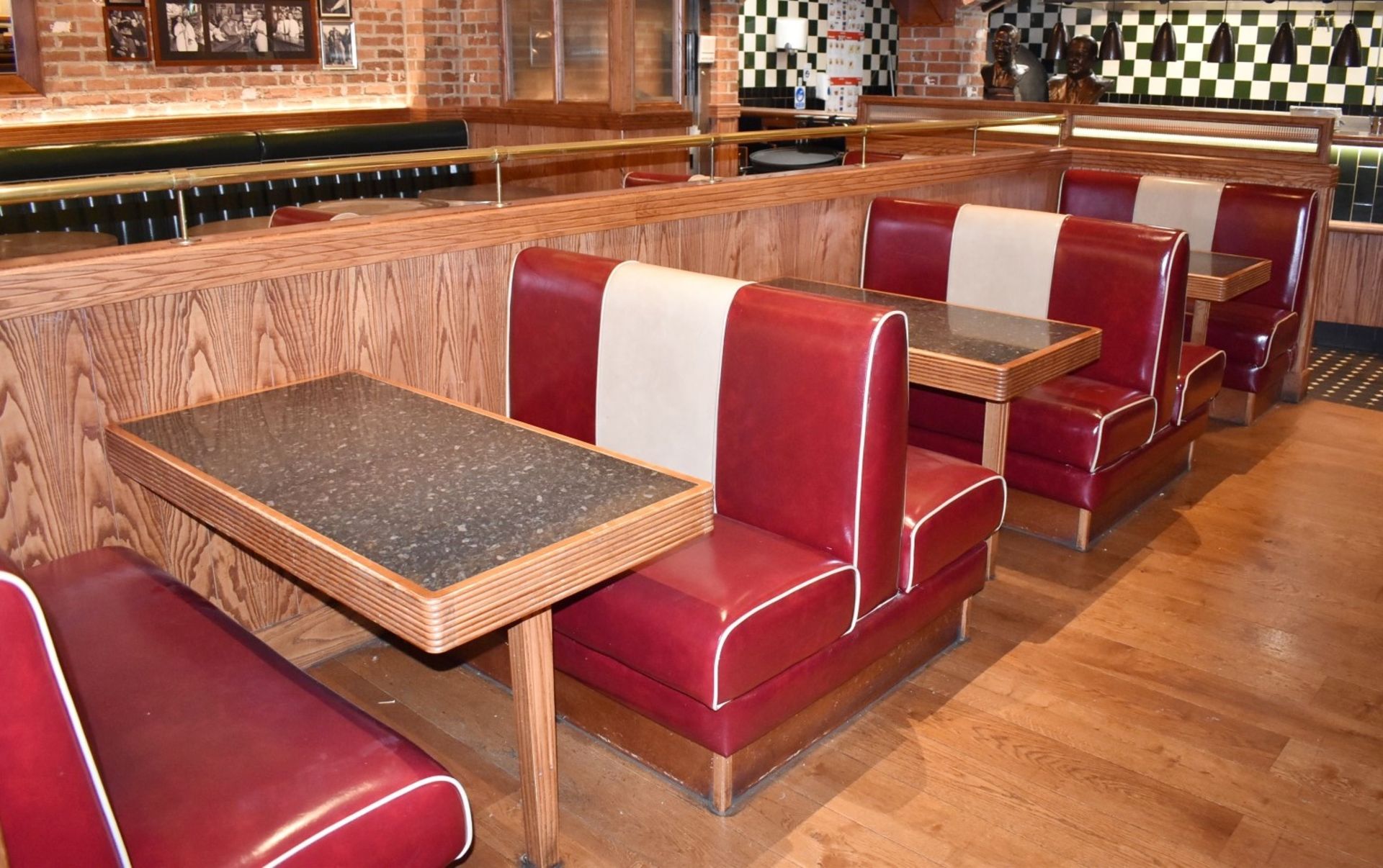 Selection of Double Seating Benches and Dining Tables to Seat Upto 12 Persons