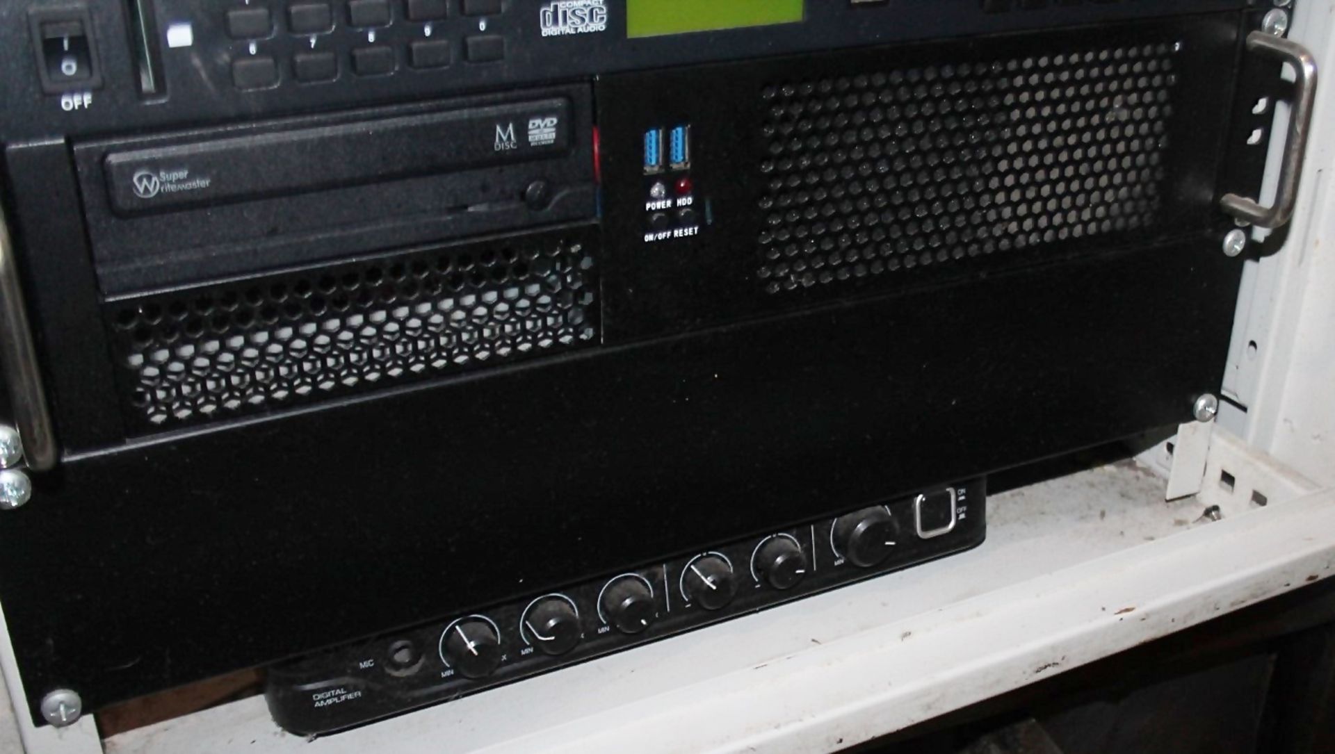 1 x Restaurant Audio System Including Amplifiers, Media Player, And A 4-Zone Venue Mixer - Ref: - Image 7 of 7