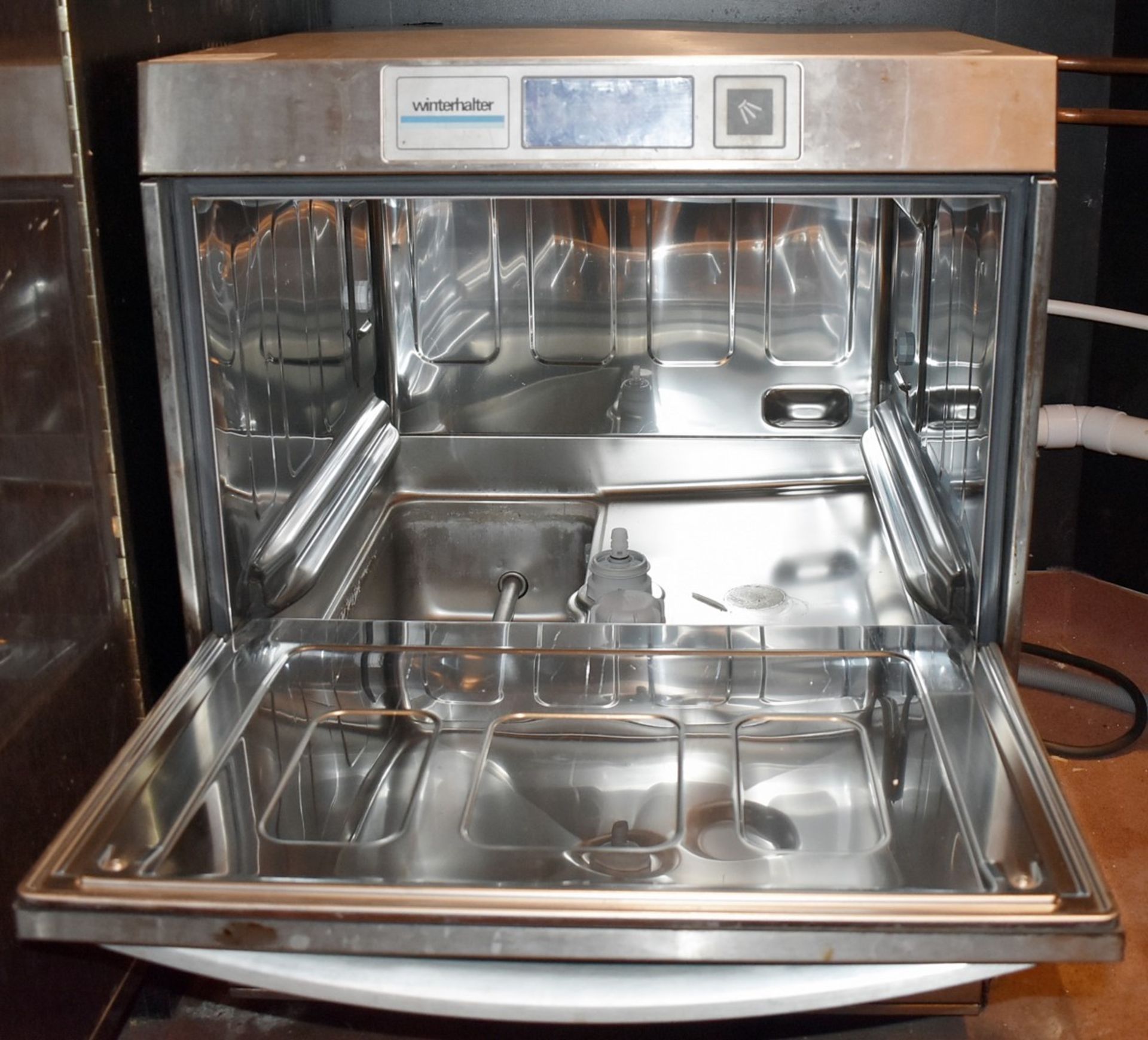 1 x Winterhalter UC-M Undercounter Glass Washer - 220-230V - From a Popular Italian-American Diner - Image 2 of 3