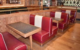 1 x Selection of Double Seating Benches and Dining Tables to Seat Upto 12 Persons