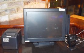 1 x Toshiba Touch Screen EPOS System With Receipt Printers and Barcode Scanner