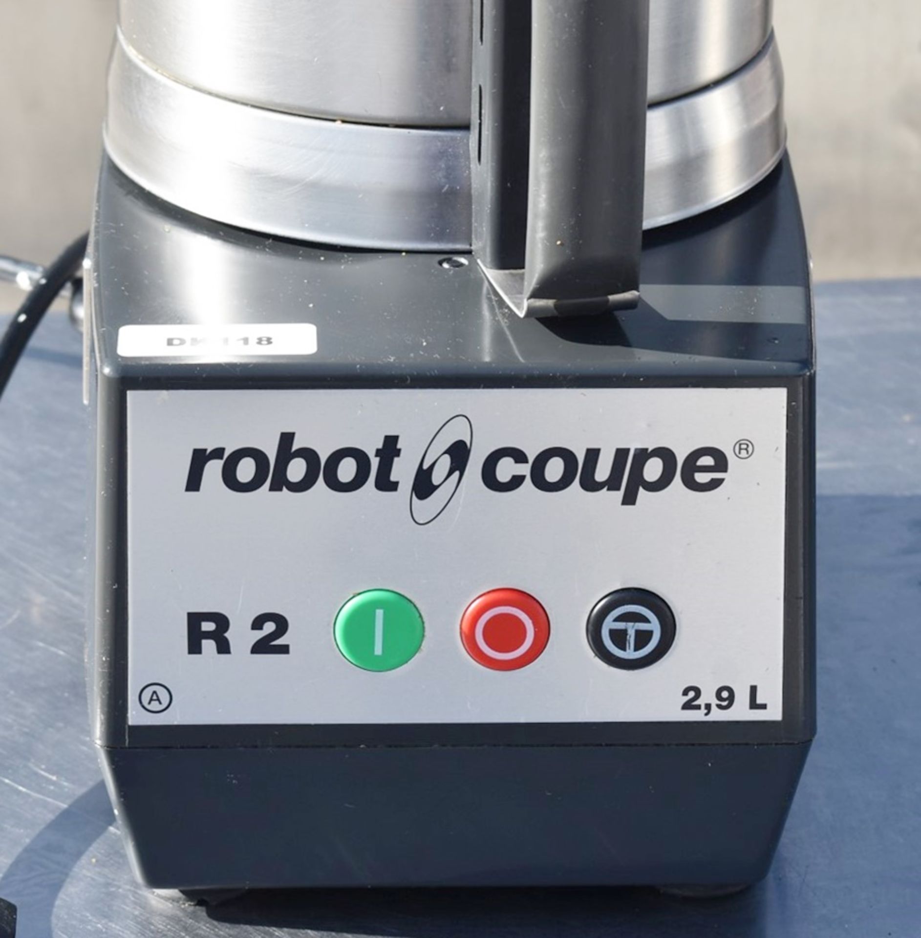 1 x Robot Coupe R2 Heavy Duty Cutter Blender - Recently Removed From a Dark Kitchen Environment - Image 2 of 9
