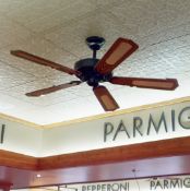 2 x Commercial Ceiling Fans - Ideal For Restaurants, Bars Etc. - Ref: GEN554+555 WH2 - CL802 UX -