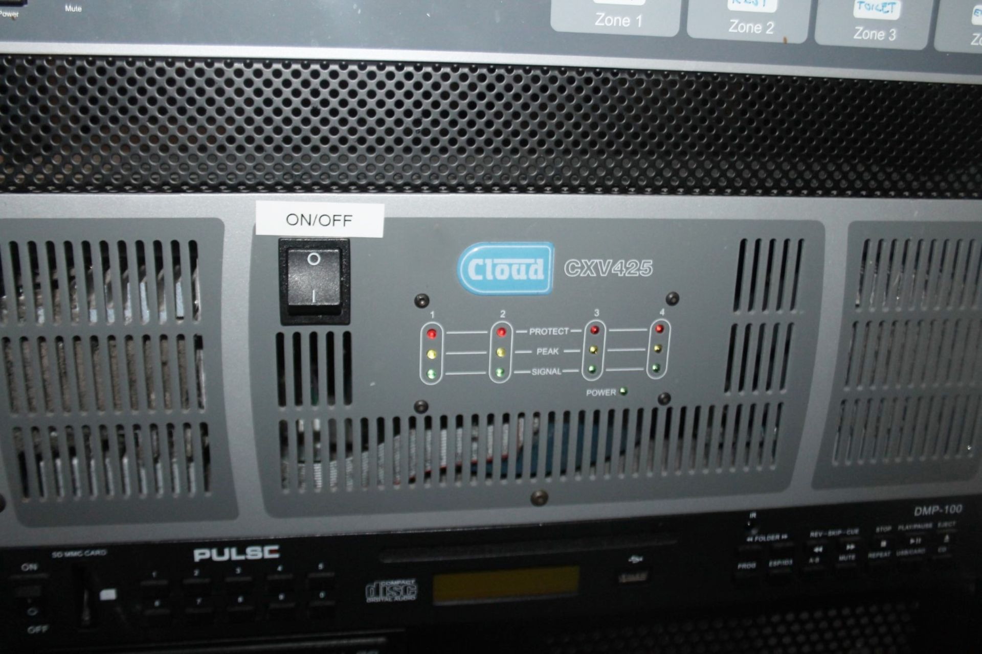 1 x Restaurant Audio System Including Amplifiers, Media Player, And A 4-Zone Venue Mixer - Ref: - Image 4 of 7