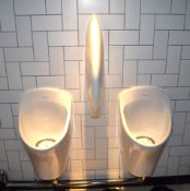 2x Armitage Shanks Mens Urinals With Dividers - From a Popular American Diner - CL803 - Ref: SCC -