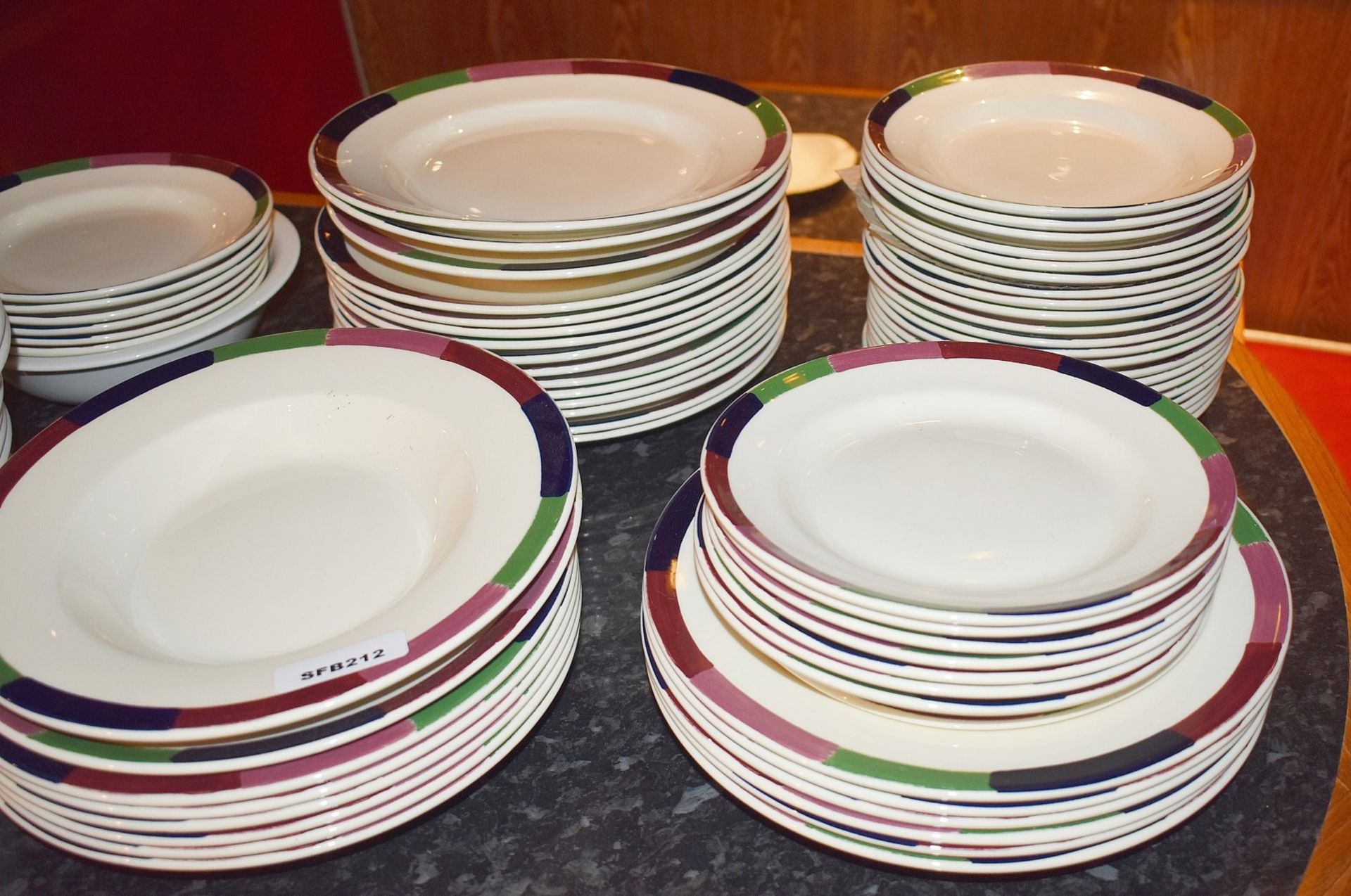 1 x Large Assortment Of Commercial Restaurant Tableware Including Plates, Bowls And Glasses - Image 4 of 7